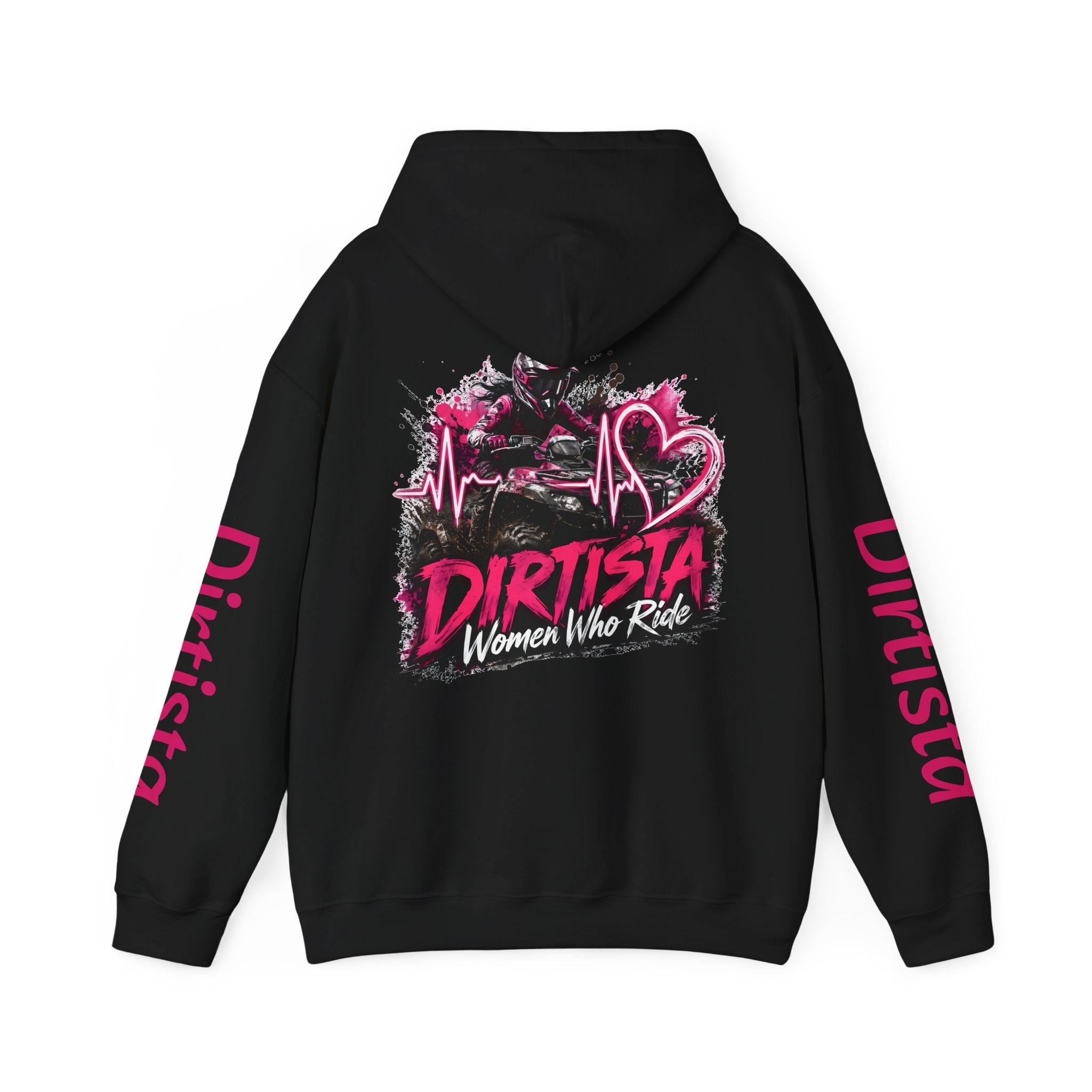 Heartbeat Rider Women’s ATV/UTV Hoodie – Dirtista Women Who Ride