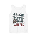 Muddy Heels Dirty Wheels Tank Top