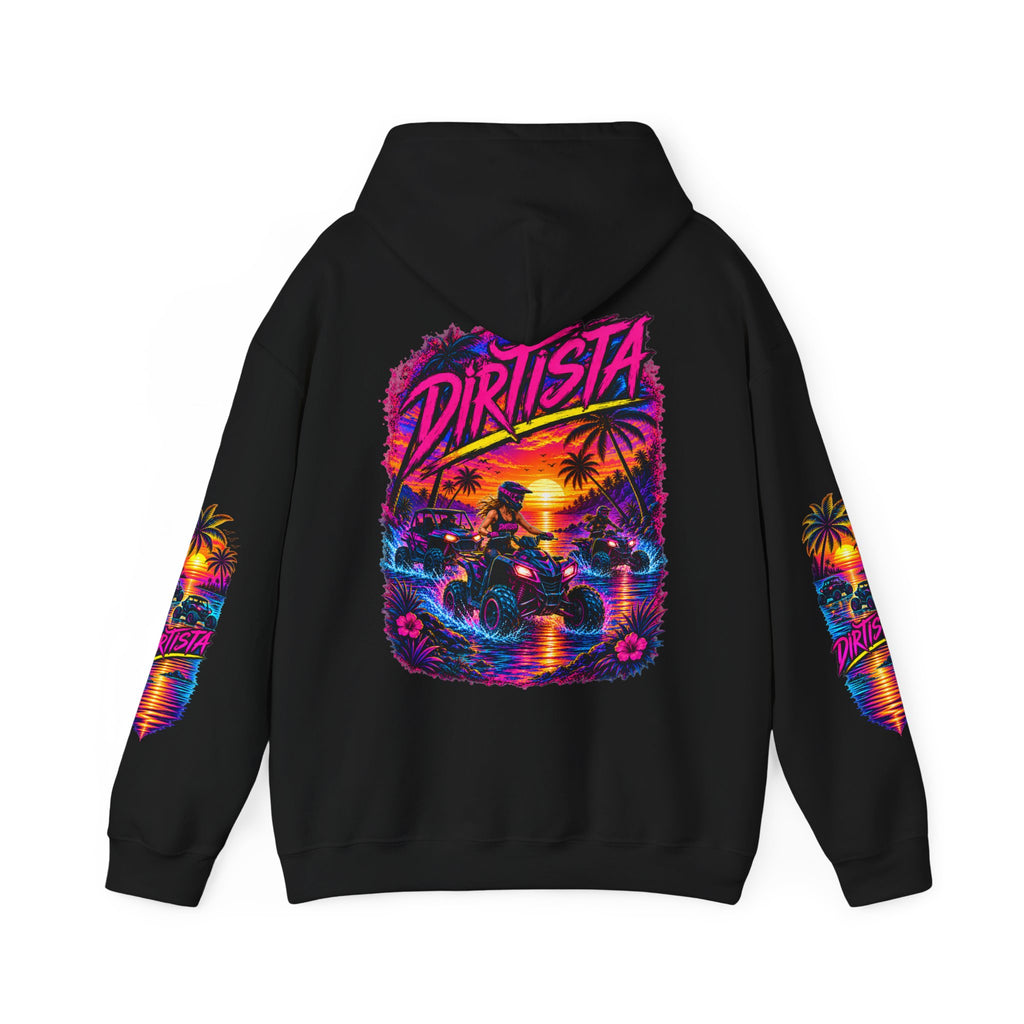 Vibrant Sunset ATV Hoodie | Dirista