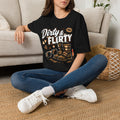 T-shirt graphique Dirty & Flirty pour femmes | Dirtista