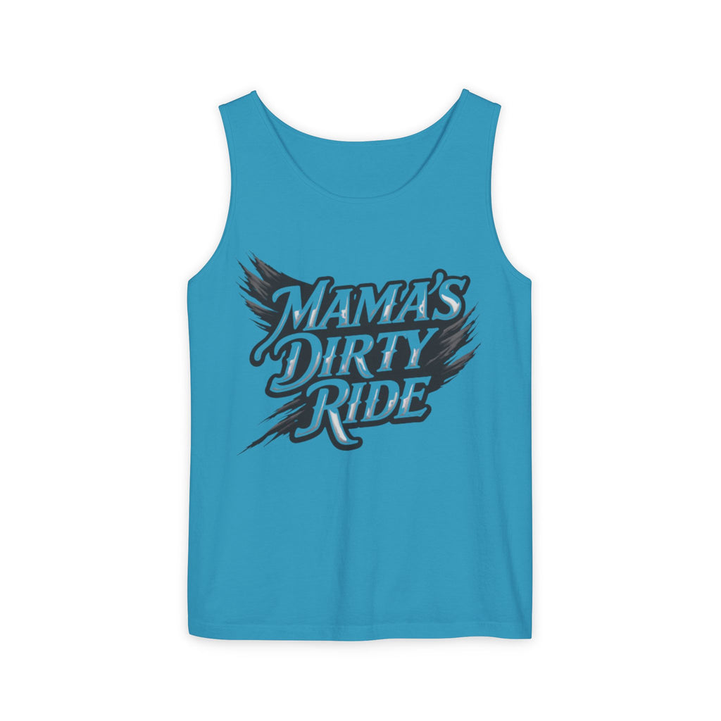 Mama’s Dirty Ride Tank Top — Vintage ATV Mom Graphic Tank