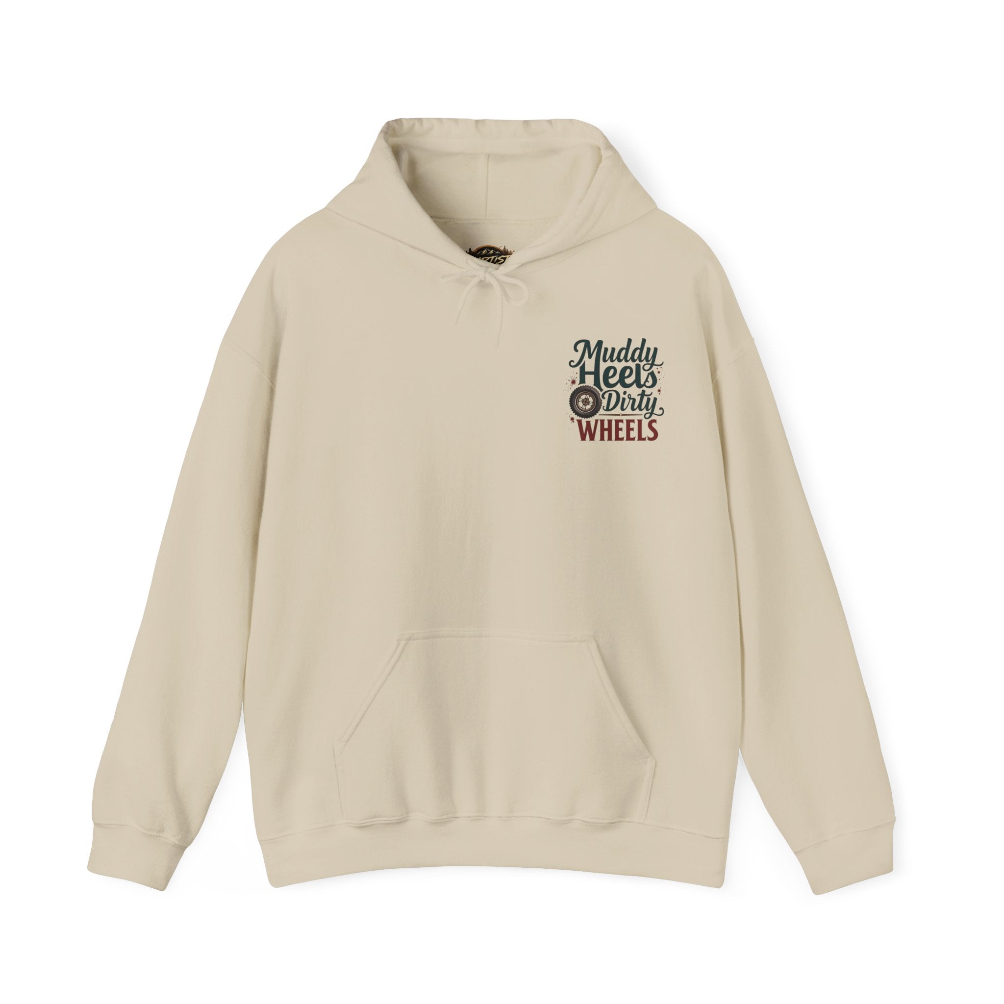 Muddy Heels Dirty Wheels Hoodie