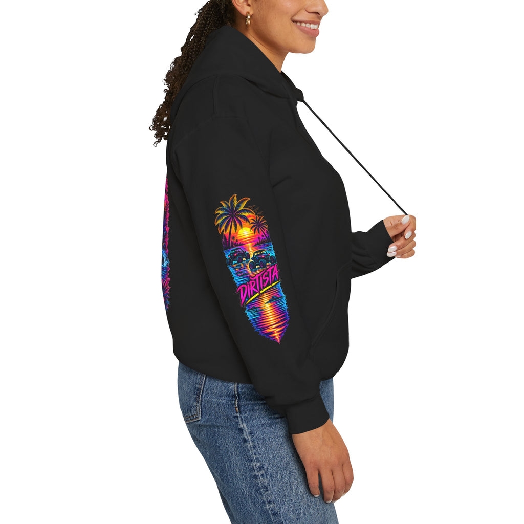 Vibrant Sunset ATV Hoodie | Dirista