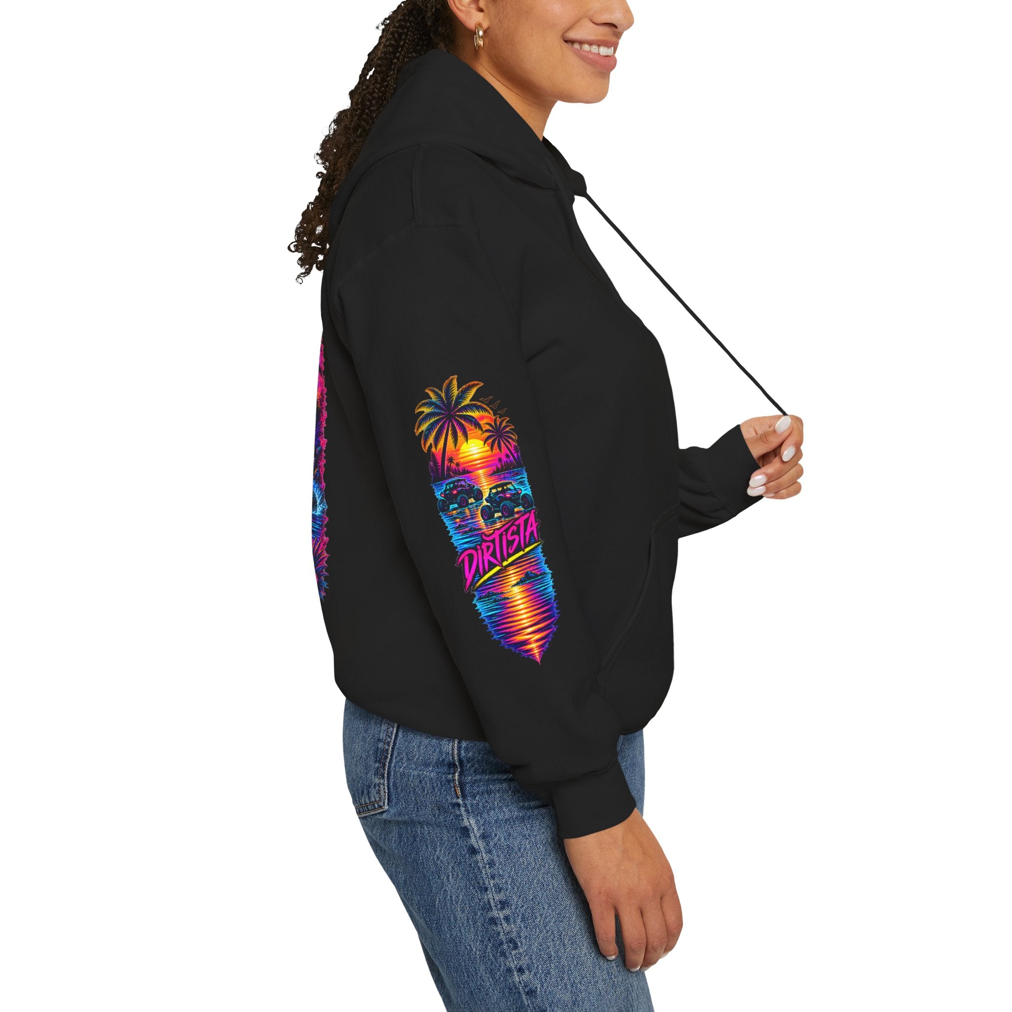 Vibrant Sunset ATV Hoodie | Dirista