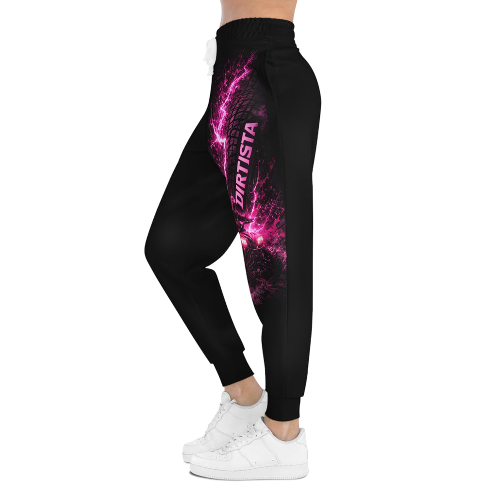 Dirtista Pink Lightning ATV Athletic Joggers
