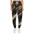 Mud Print Joggers with Tire Track & Grunge Camo
