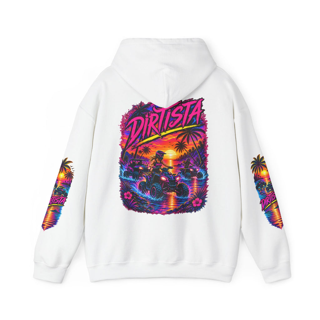 Vibrant Sunset ATV Hoodie | Dirista