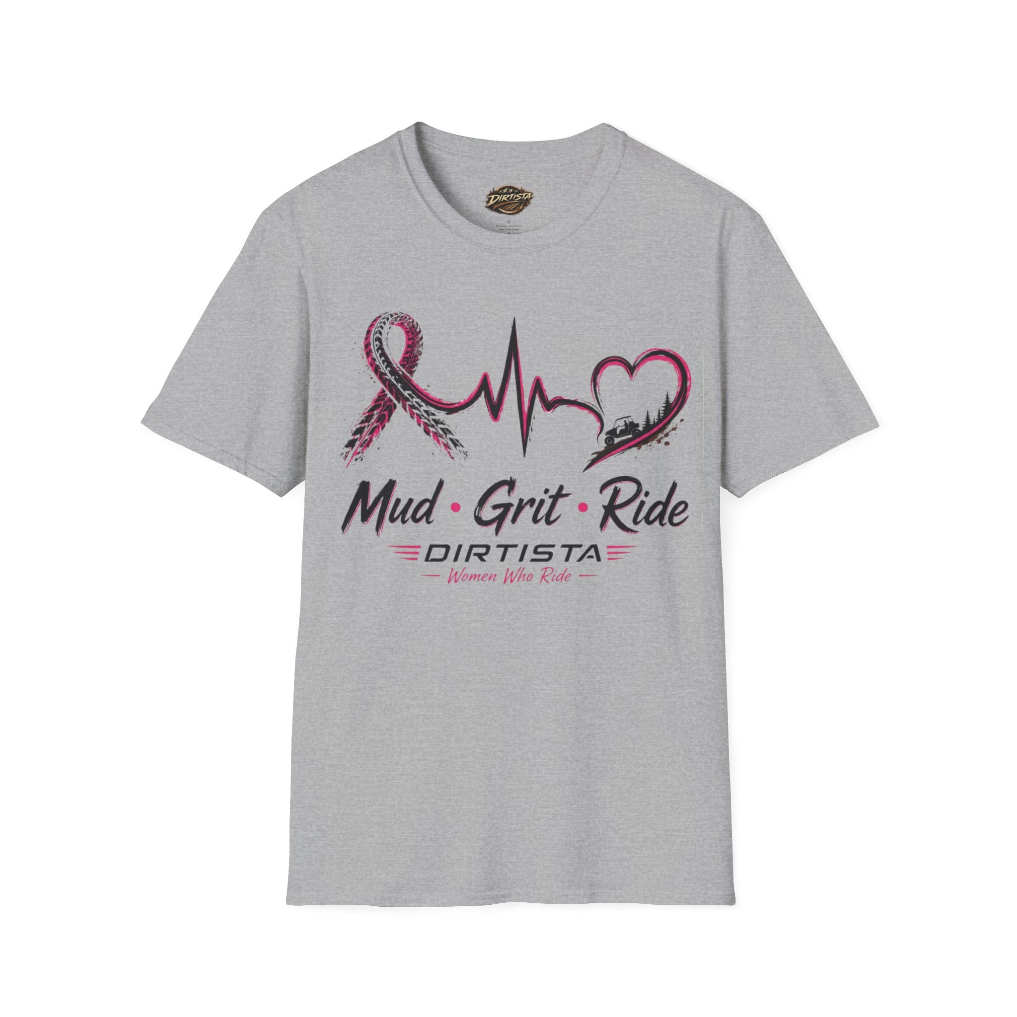 Mud Grit Ride Breast Cancer Awareness Women’s UTV T-Shirt