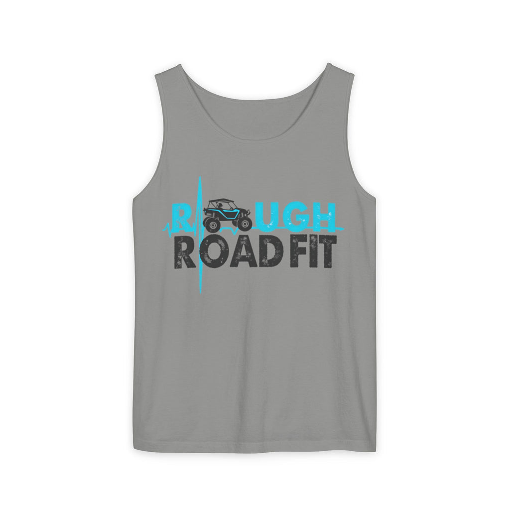 Rough Road Fit Tank Top — Off‑Road ATV Adventure Graphic Tank