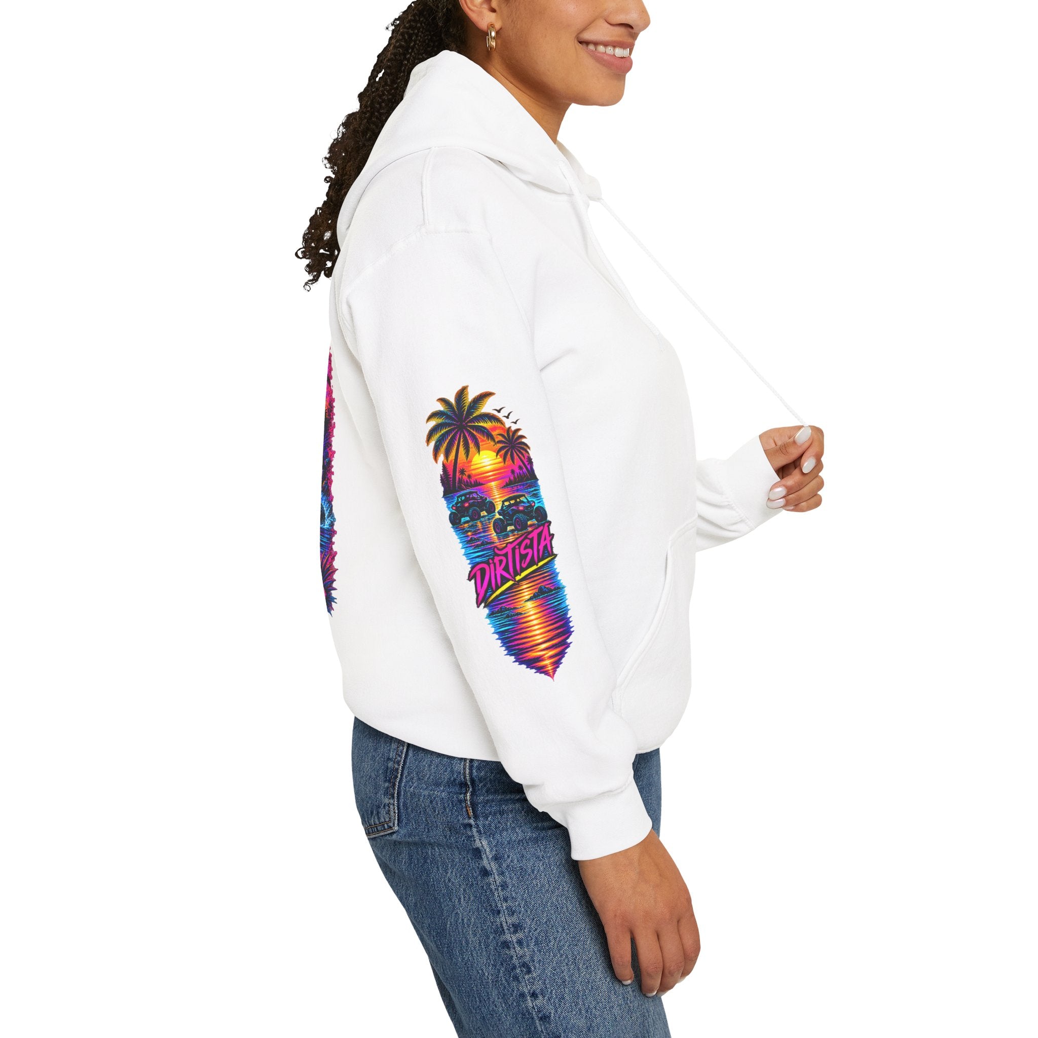 Vibrant Sunset ATV Hoodie | Dirista
