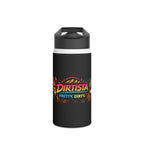 Dirtista Stainless Steel Water Bottle — 'Pretty. Dirty.' Off-Road Adventure Bottle