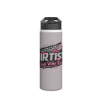 "Dirtista: Girls Who Ride" Racing Stainless Water Bottle