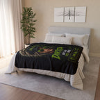 Dirtista "Eat. Sleep. Ride. Repeat." Sherpa Fleece Blanket | Women's ATV & UTV Throw Blanket