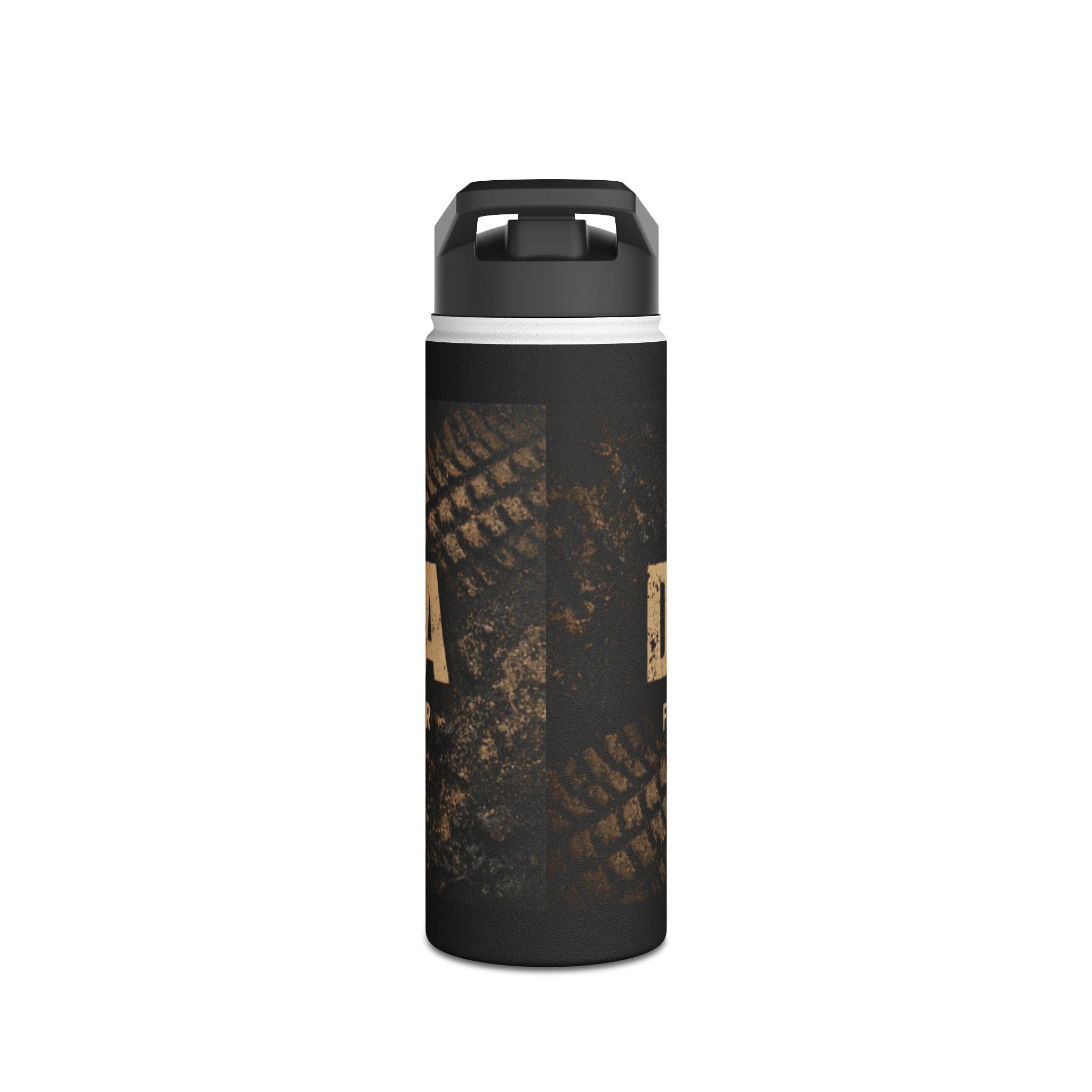 Dirtista Stainless Steel Water Bottle — “Women Who Ride Hard” Travel Bottle