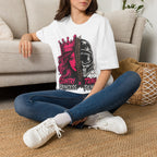 Country Princess x Skull Split-Face T-Shirt