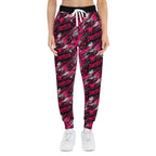 Pink Grunge "Dirtista" All-Over Print Joggers