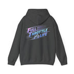 Full Throttle to Life Hoodie — Racing Graphic Pullover