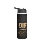 Dirtista Stainless Steel Water Bottle — “Women Who Ride Hard” Travel Bottle