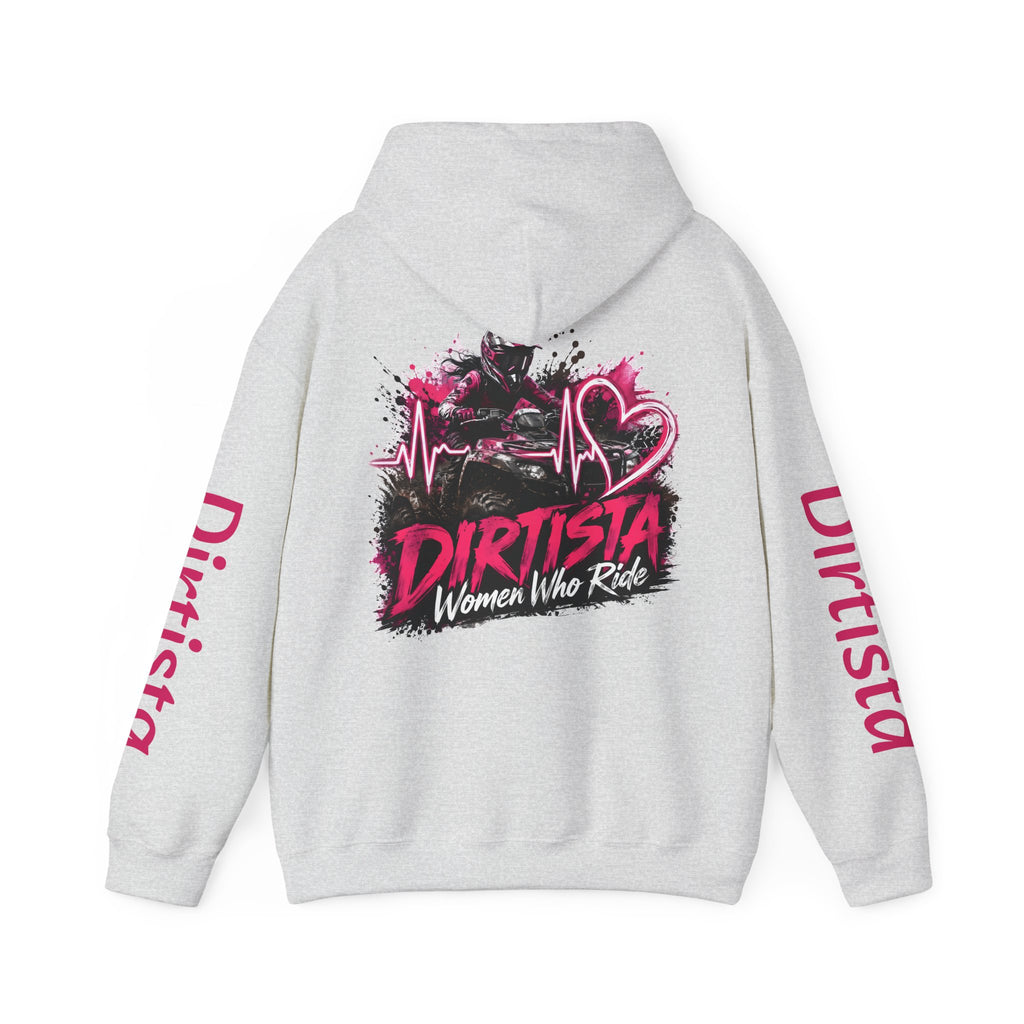 Heartbeat Rider Women’s ATV/UTV Hoodie – Dirtista Women Who Ride