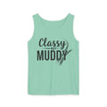 Classy But Muddy Tank Top — Funny Equestrian / Riding Tank