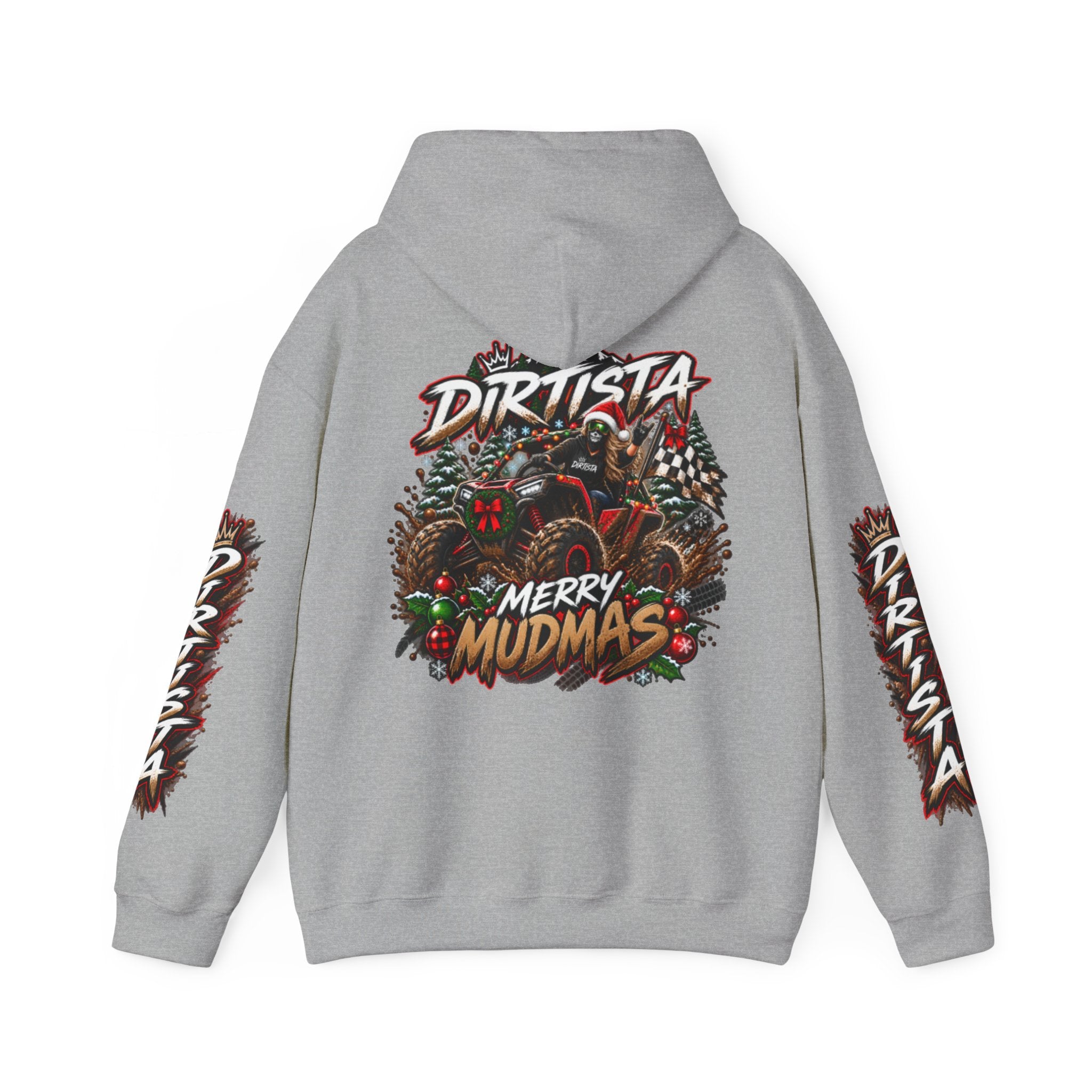 Merry Mudmas Women’s UTV Christmas Hoodie – Dirtista