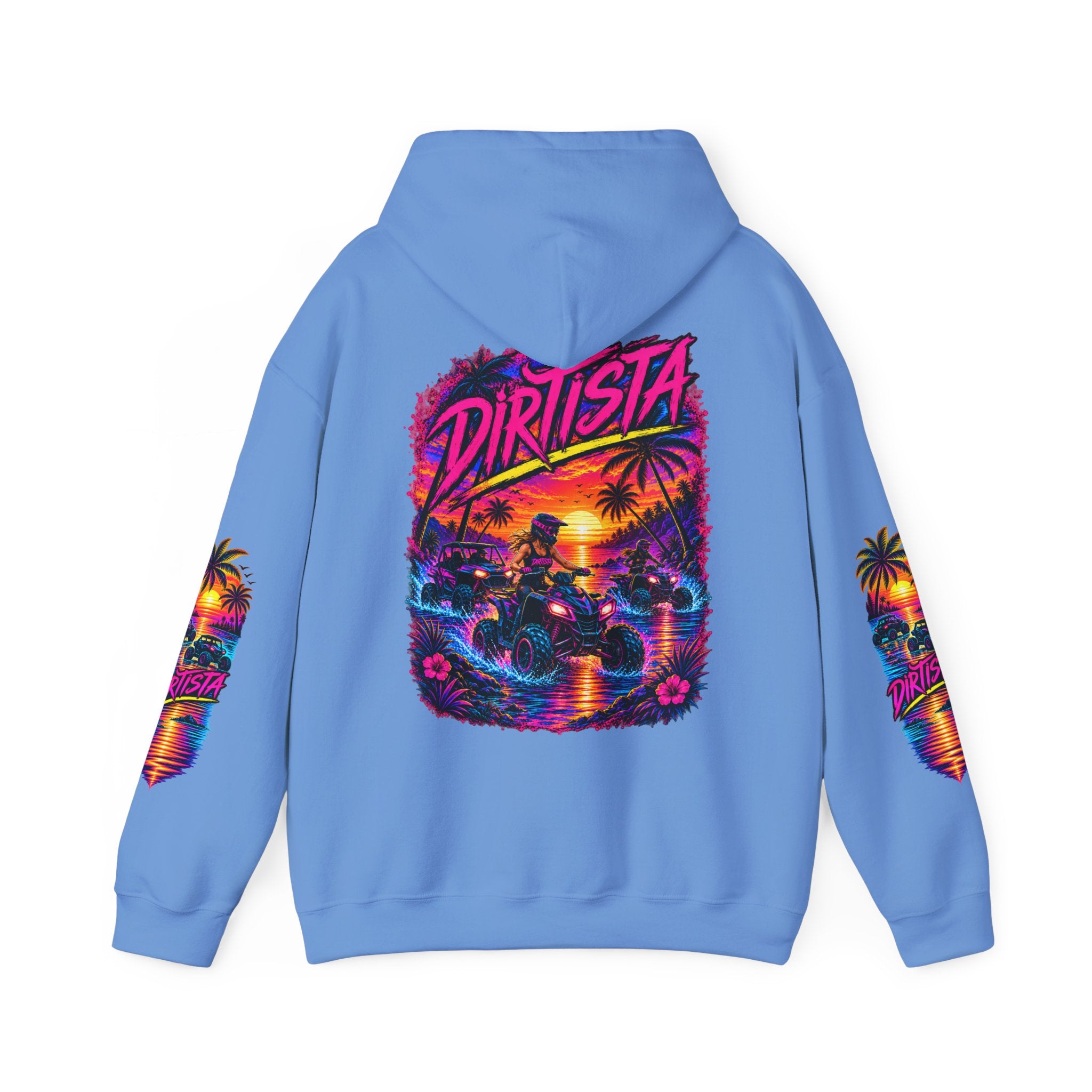 Vibrant Sunset ATV Hoodie | Dirista
