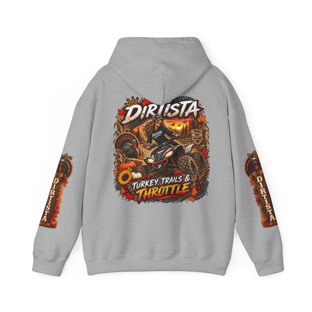 Turkey Trails & Throttle Women’s UTV Thanksgiving Hoodie – Dirtista