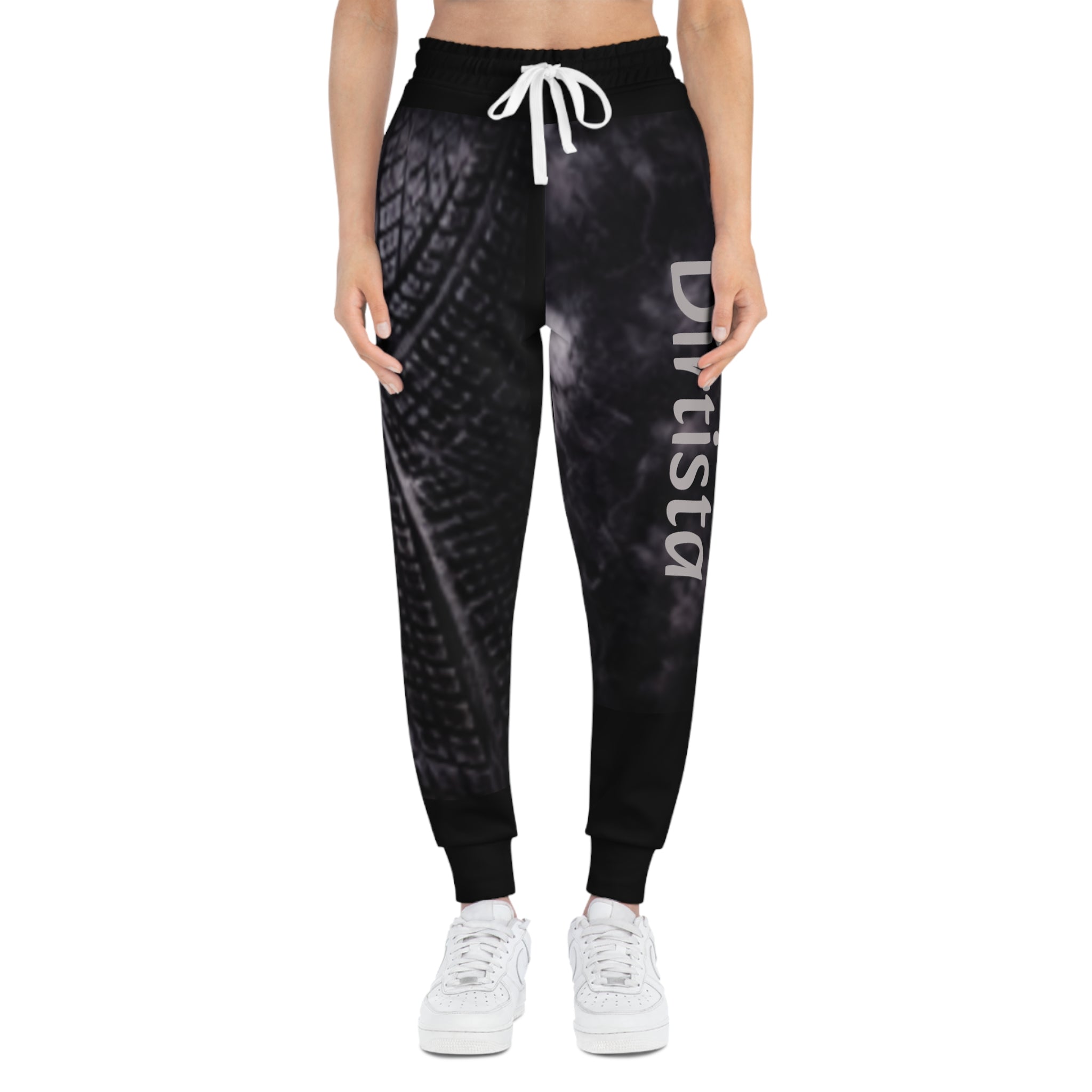 Dirtista Black Tire Athletic Joggers