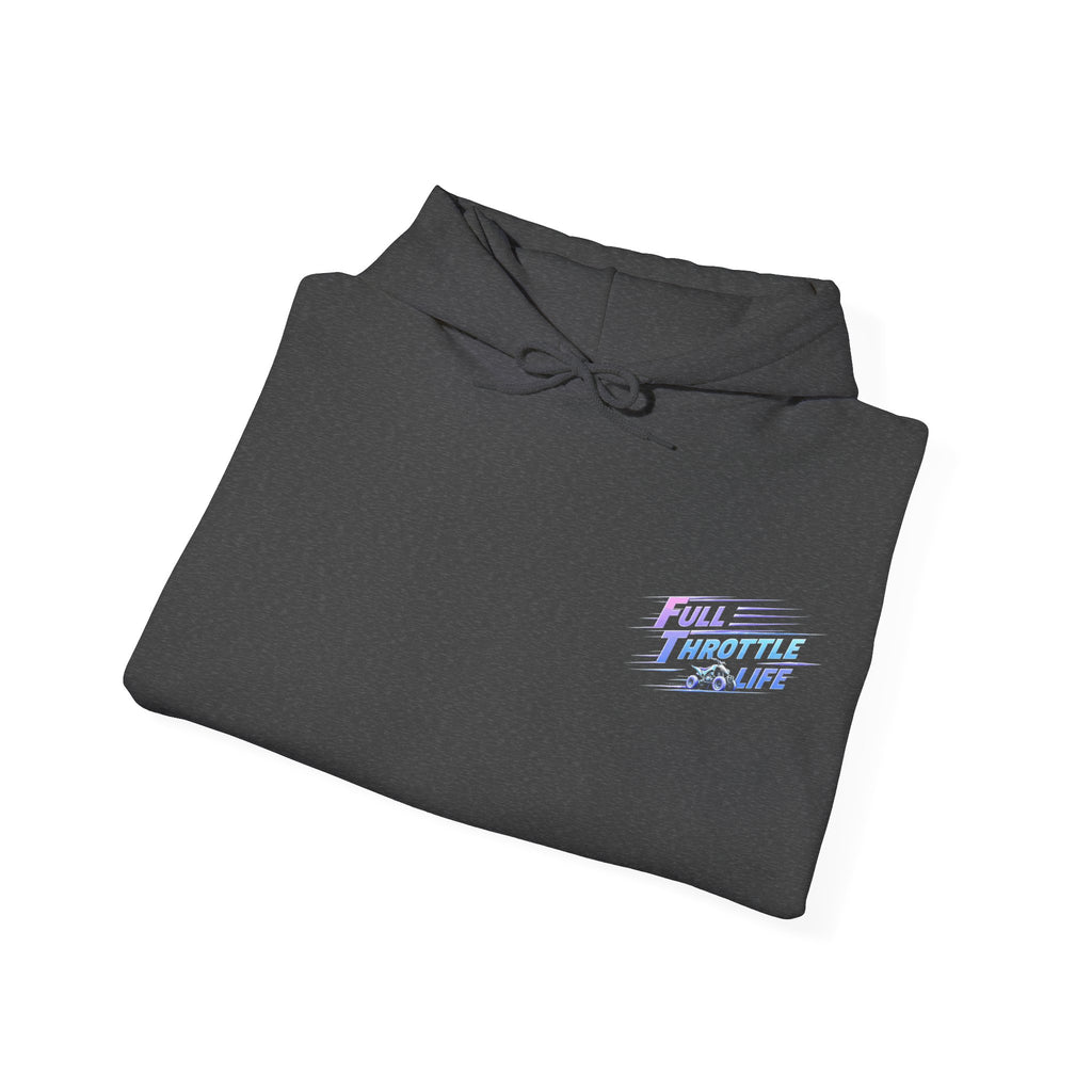 Full Throttle to Life Hoodie — Racing Graphic Pullover
