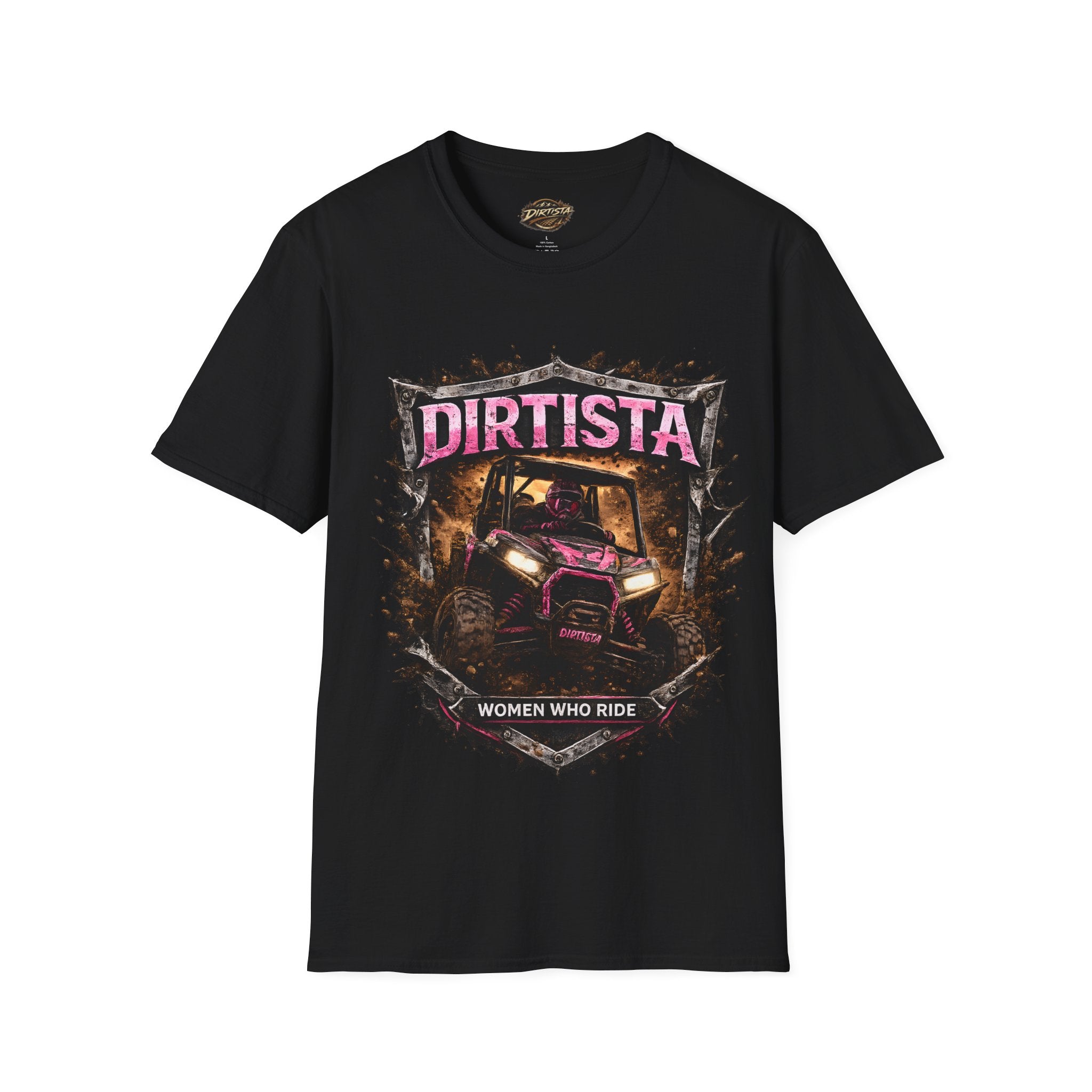 Dirtista Women Who Ride Shield Women’s UTV T-Shirt