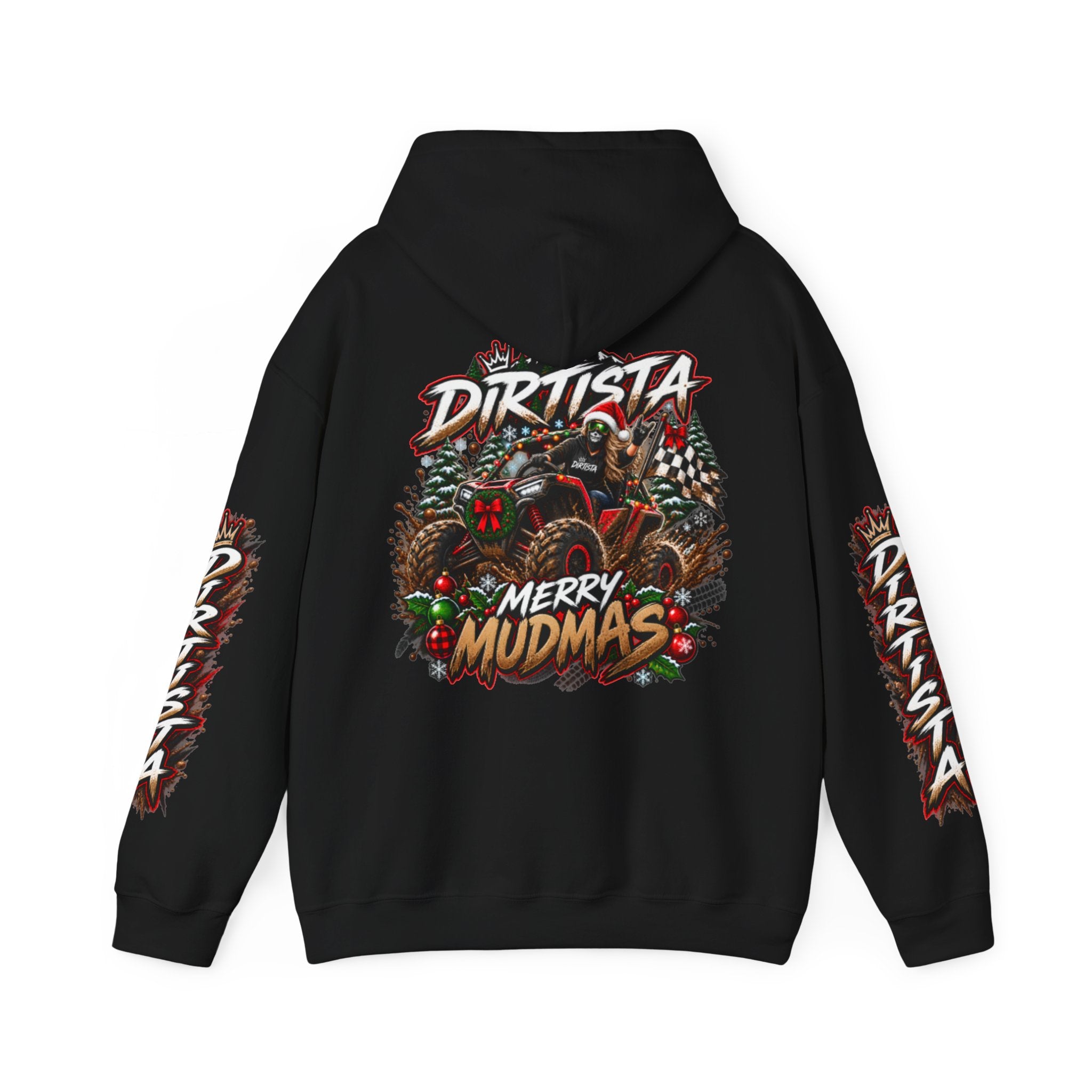 Merry Mudmas Women’s UTV Christmas Hoodie – Dirtista