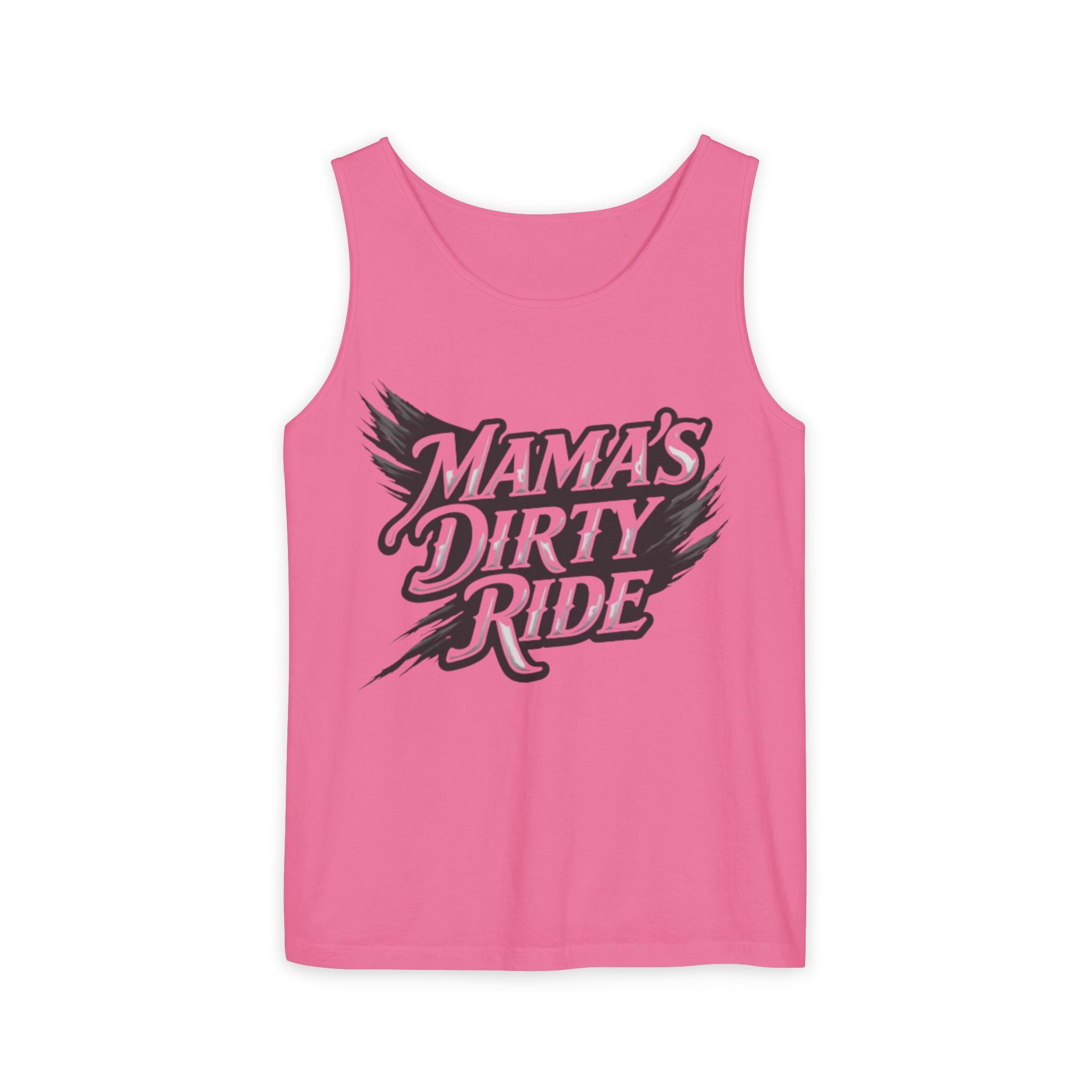 Mama’s Dirty Ride Tank Top — Vintage ATV Mom Graphic Tank