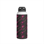 Dirtista Tire & Hot Pink Galaxy Stainless Steel Water Bottle