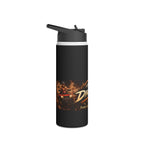 "Dirtista: Pretty Girls Ride Dirty" Off‑Road Stainless Steel Water Bottle