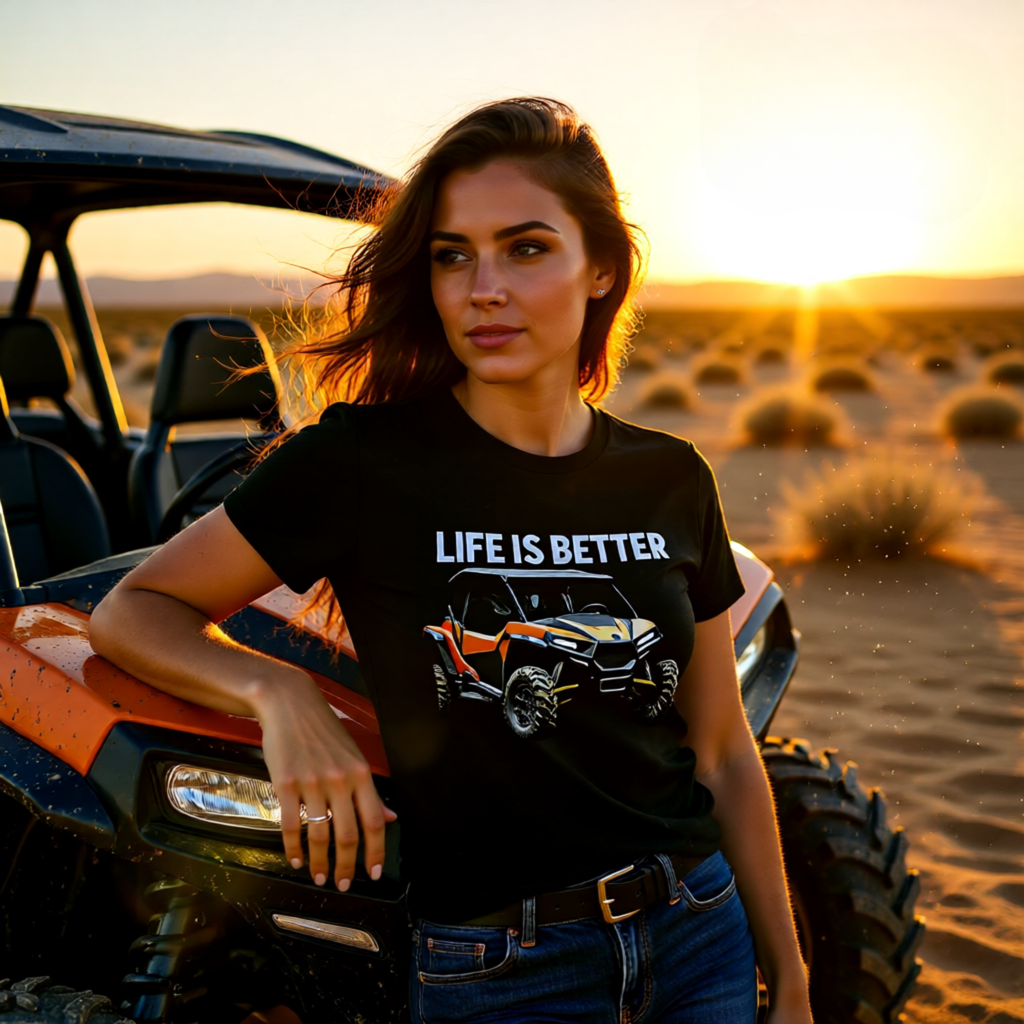 Life Is Better UTV T-Shirt