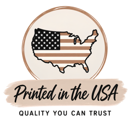 Printed in the USA, quality you can trust
