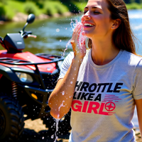 Throttle Like a Girl T-Shirt