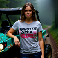 Throttle Like a Girl T-Shirt