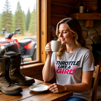 Throttle Like a Girl T-Shirt