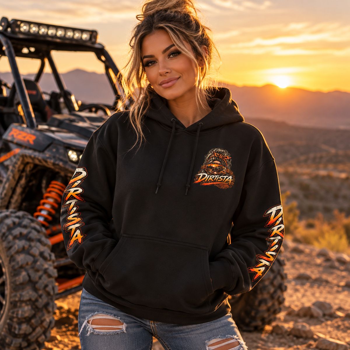 Wild Side Rider Women’s ATV/UTV Hoodie – Dirtista