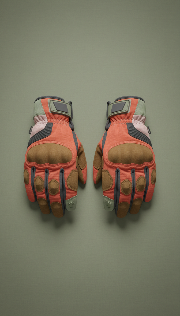 Off-Road Riding Gloves With Silicone Grip